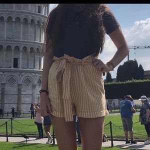 forever 21 paper bag shorts